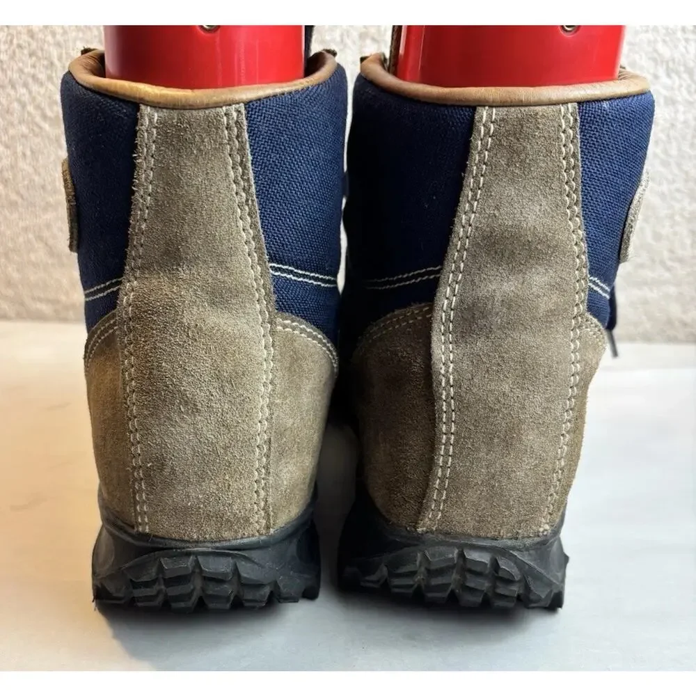 Vtg Vasque Skywalk Hiking Boots Gore-Tex & Suede Men Size 9.5 N Italy 7533